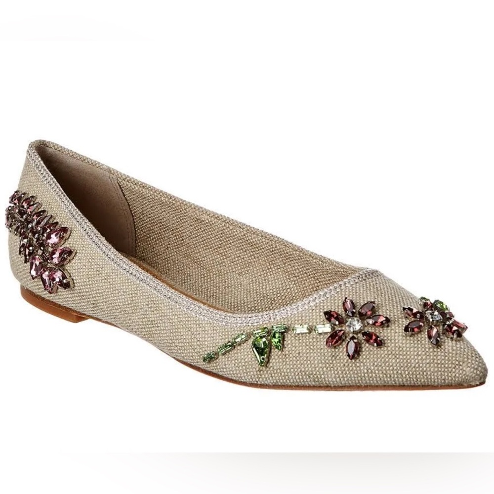 Tory Burch Meadow Embellished Flats💋
